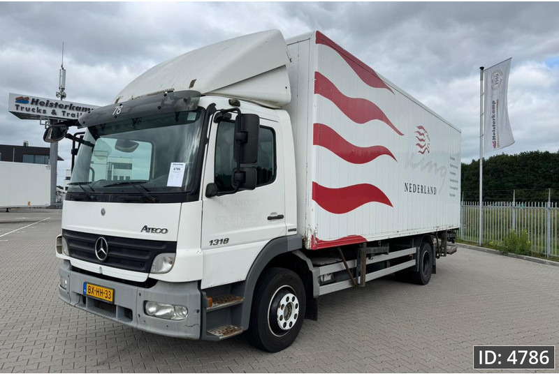 Mercedes-Benz Atego 1318 Day Cab, Euro 5, BDF / EPS automatic / DHOLLANDIA 2000KG - Camion transport containere/ Swap body: Foto 1 Mercedes-Benz Atego 1318 Day Cab, Euro 5, BDF / EPS automatic / DHOLLANDIA 2000KG - Camion transport containere/ Swap body: Foto 1