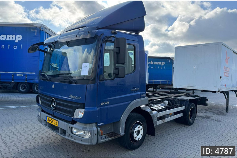 Mercedes-Benz Atego 816 Day Cab, Euro 5, BDF / EPS automatic / standklima / Hydraulic system - Camion transport containere/ Swap body: Foto 1 Mercedes-Benz Atego 816 Day Cab, Euro 5, BDF / EPS automatic / standklima / Hydraulic system - Camion transport containere/ Swap body: Foto 1