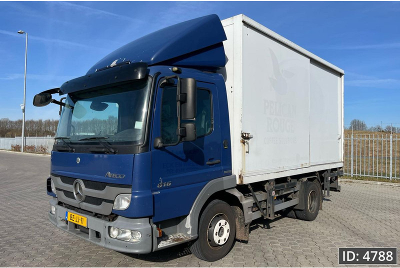 Mercedes-Benz Atego 816 Day Cab, Euro 5, BDF / EPS automatic / standklima / Hydraulic system - Camion transport containere/ Swap body: Foto 1 Mercedes-Benz Atego 816 Day Cab, Euro 5, BDF / EPS automatic / standklima / Hydraulic system - Camion transport containere/ Swap body: Foto 1