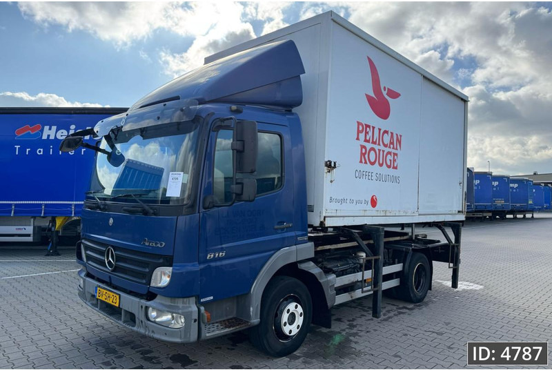Mercedes-Benz Atego 816 Day Cab, Euro 5, BDF / EPS automatic / standklima / Hydraulic system - Camion transport containere/ Swap body: Foto 2 Mercedes-Benz Atego 816 Day Cab, Euro 5, BDF / EPS automatic / standklima / Hydraulic system - Camion transport containere/ Swap body: Foto 2