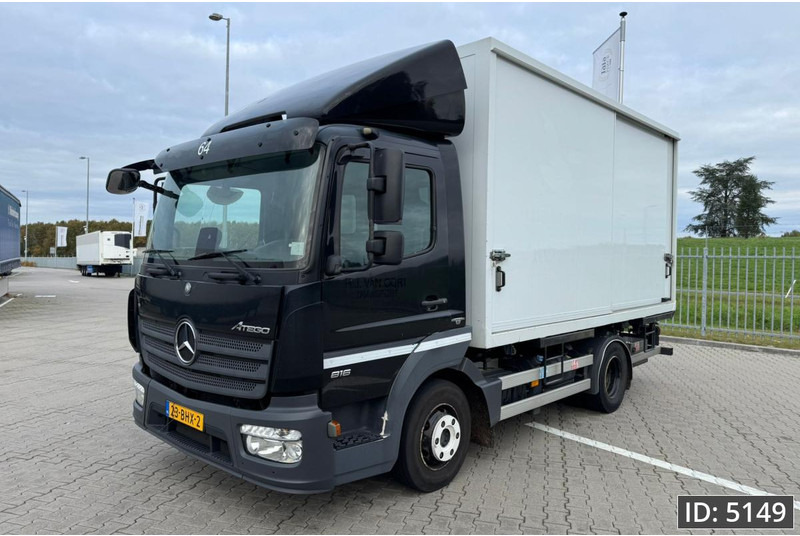 Mercedes-Benz Atego 816 Day Cab, Euro 6, BDF / Automatic / standklima / Hydraulic system - Camion transport containere/ Swap body: Foto 1 Mercedes-Benz Atego 816 Day Cab, Euro 6, BDF / Automatic / standklima / Hydraulic system - Camion transport containere/ Swap body: Foto 1