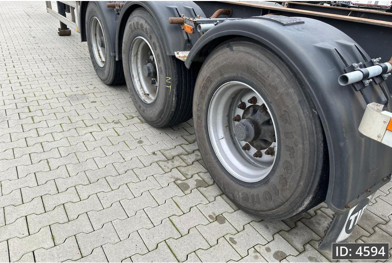 Pacton TXD 339 / Lifting axle / BPW Drum / MOT 30-07-2025 - Semiremorcă transport containere/ Swap body: Foto 3 Pacton TXD 339 / Lifting axle / BPW Drum / MOT 30-07-2025 - Semiremorcă transport containere/ Swap body: Foto 3