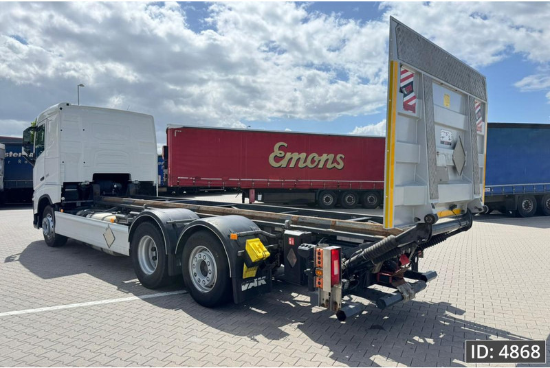 Volvo FH 500 Globetrotter, Euro 6, / 6x2 / Hydraulic body / frame 7.4 m / Tail lift - Camion transport containere/ Swap body: Foto 2 Volvo FH 500 Globetrotter, Euro 6, / 6x2 / Hydraulic body / frame 7.4 m / Tail lift - Camion transport containere/ Swap body: Foto 2
