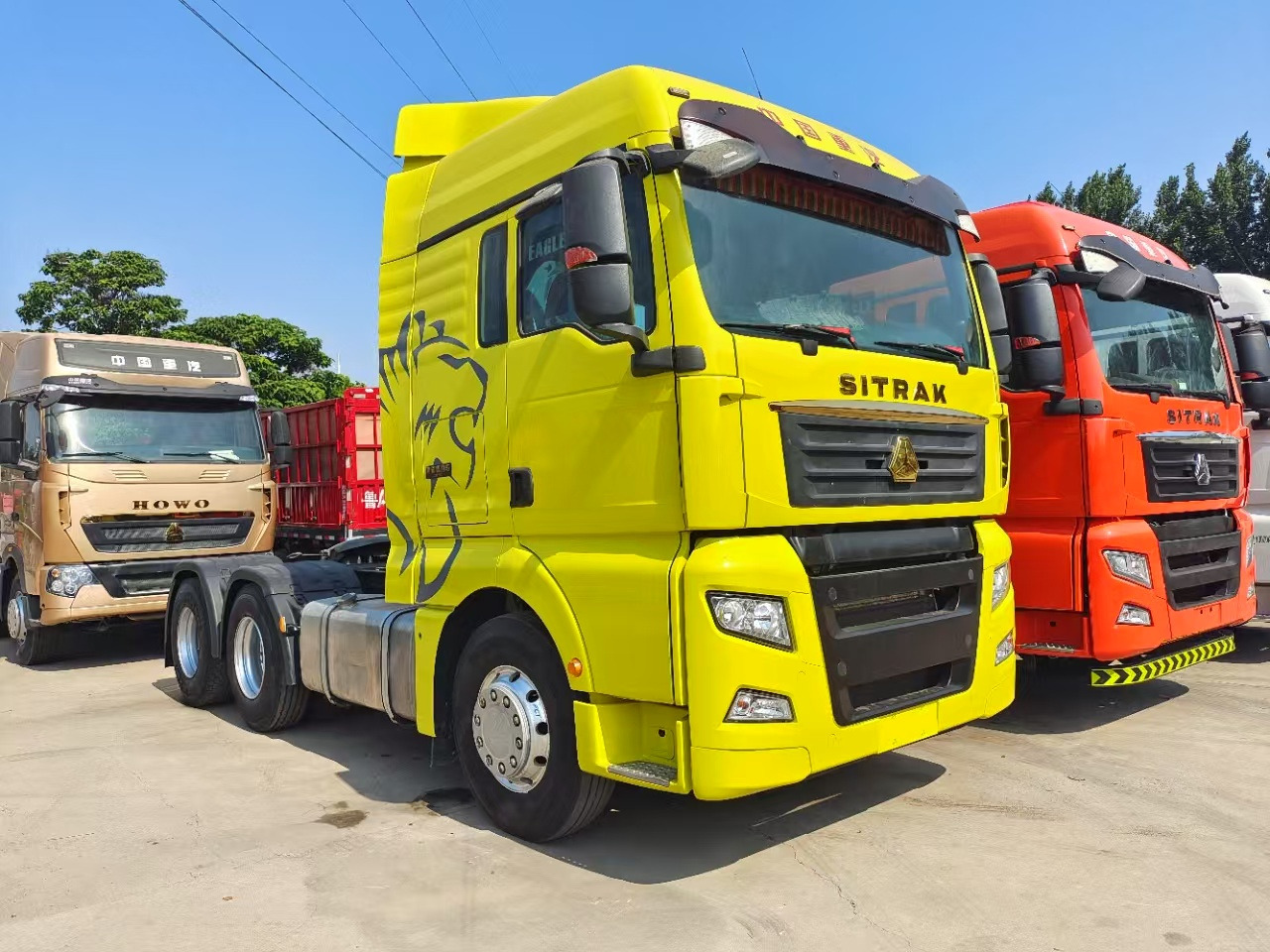 SINOTRUK Sitrak Truck Head 6x4 Heavy Duty Prime Mover in Good Condition for Sale - Cap tractor: Foto 1 SINOTRUK Sitrak Truck Head 6x4 Heavy Duty Prime Mover in Good Condition for Sale - Cap tractor: Foto 1