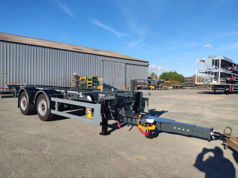 Remorque 2 Essieux 19T PORTE CAISSE MOBILE - Remorcă transport containere/ Swap body: Foto 1 Remorque 2 Essieux 19T PORTE CAISSE MOBILE - Remorcă transport containere/ Swap body: Foto 1