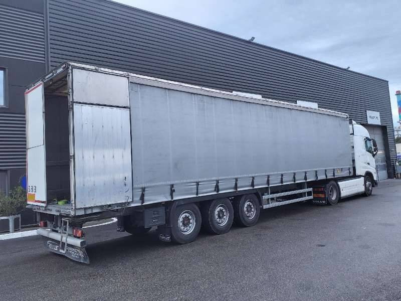 Semi-remorque 3 Essieux 38 TONNES 2 PORTES AR REHAUSSABLE - Semiremorcă prelată: Foto 1 Semi-remorque 3 Essieux 38 TONNES 2 PORTES AR REHAUSSABLE - Semiremorcă prelată: Foto 1