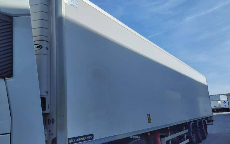 Semi-remorque 3 Essieux FRIGO 38 TONNES CAISSE LAMBERET GROUPE CARRIER VECTOR 1550 - Semiremorcă frigider: Foto 3 Semi-remorque 3 Essieux FRIGO 38 TONNES CAISSE LAMBERET GROUPE CARRIER VECTOR 1550 - Semiremorcă frigider: Foto 3