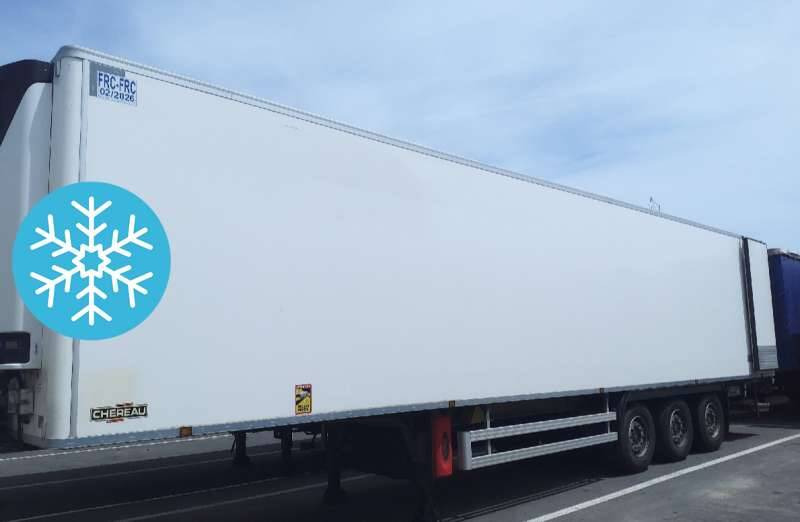 Semi-remorque 3 Essieux FRIGO 38 TONNES HAYON CAISSE CHEREAU GROUPE CARRIER VECTOR HE 19 MT - Semiremorcă frigider: Foto 1 Semi-remorque 3 Essieux FRIGO 38 TONNES HAYON CAISSE CHEREAU GROUPE CARRIER VECTOR HE 19 MT - Semiremorcă frigider: Foto 1