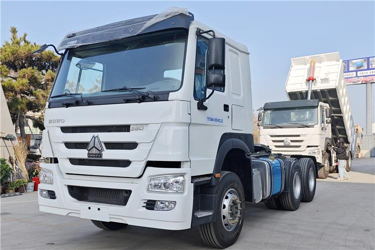 SINOTRUK Second Hand Howo 380hp 6x4 Truck Tractor for Sale In Tanzania - Cap tractor: Foto 1 SINOTRUK Second Hand Howo 380hp 6x4 Truck Tractor for Sale In Tanzania - Cap tractor: Foto 1