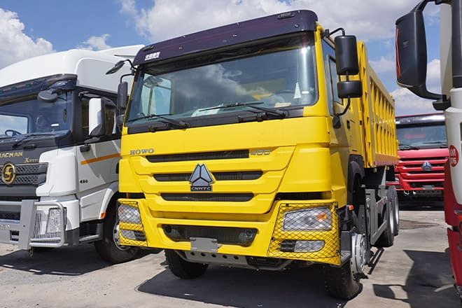 SINOTRUK Sinotruk Howo 400 New Dump Truck for Sale in Angola - Camion basculantă: Foto 1 SINOTRUK Sinotruk Howo 400 New Dump Truck for Sale in Angola - Camion basculantă: Foto 1
