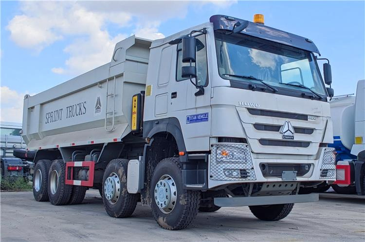 Sinotruk Used Howo 400HP 12 Wheeler Dump Truck for Sale In Tanzania - Camion basculantă: Foto 1 Sinotruk Used Howo 400HP 12 Wheeler Dump Truck for Sale In Tanzania - Camion basculantă: Foto 1