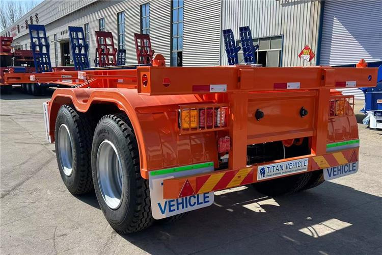 TITAN 2 Axle 20ft Container Chassis Trailer for Sale In Jamaica - Semiremorcă şasiu: Foto 5 TITAN 2 Axle 20ft Container Chassis Trailer for Sale In Jamaica - Semiremorcă şasiu: Foto 5