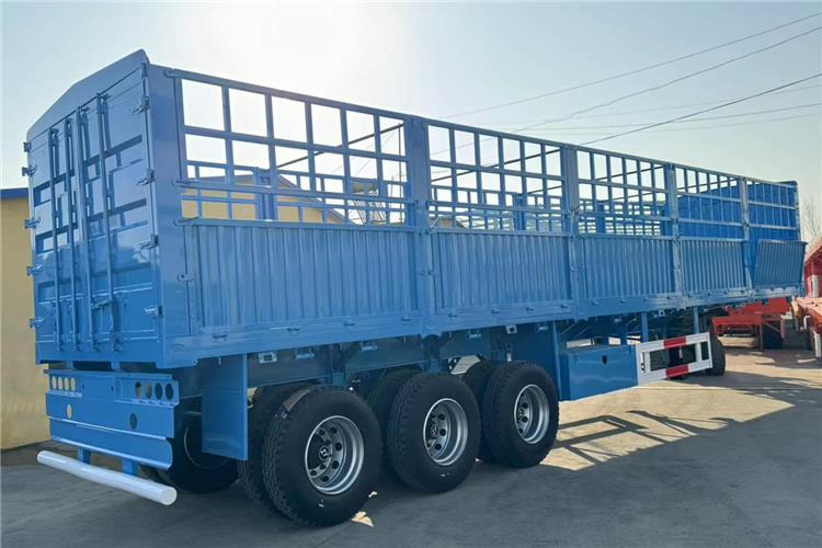TITAN 3 Axle 60 Ton Cargo Semi Trailer for Sale In Sudan - Semiremorcă transport animale: Foto 2 TITAN 3 Axle 60 Ton Cargo Semi Trailer for Sale In Sudan - Semiremorcă transport animale: Foto 2