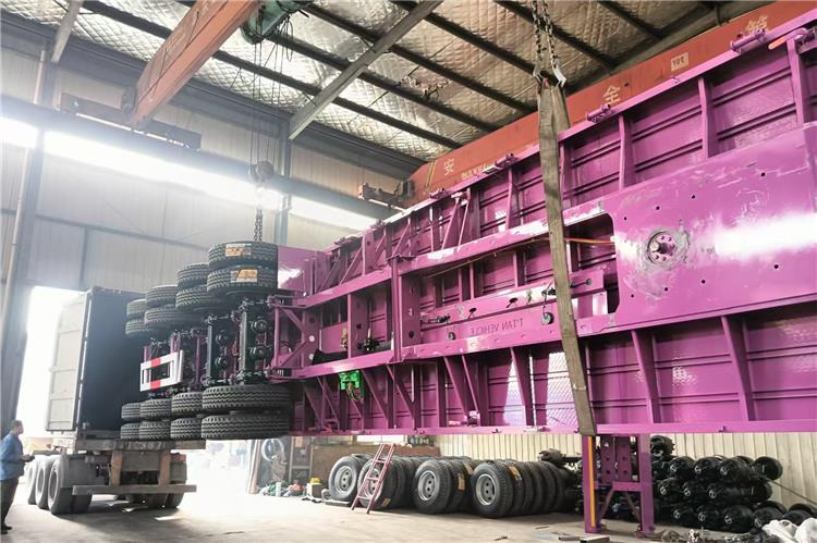 TITAN 4 Axle 40ft Flatbed Semi Trailer for Sale In Guam - Semiremorcă platformă: Foto 4 TITAN 4 Axle 40ft Flatbed Semi Trailer for Sale In Guam - Semiremorcă platformă: Foto 4