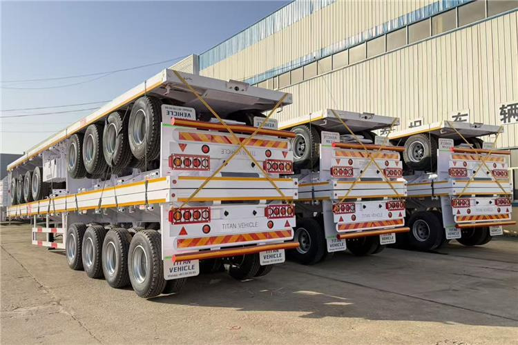 TITAN 4 Axle Flatbed Trailer for Sale In Saudi Arabia - Semiremorcă platformă: Foto 1 TITAN 4 Axle Flatbed Trailer for Sale In Saudi Arabia - Semiremorcă platformă: Foto 1