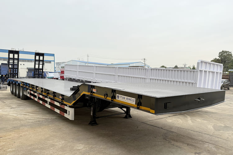TITAN 4 Axle Lowbed Trailer for Sale in Mali - Semiremorcă transport agabaritic: Foto 2 TITAN 4 Axle Lowbed Trailer for Sale in Mali - Semiremorcă transport agabaritic: Foto 2