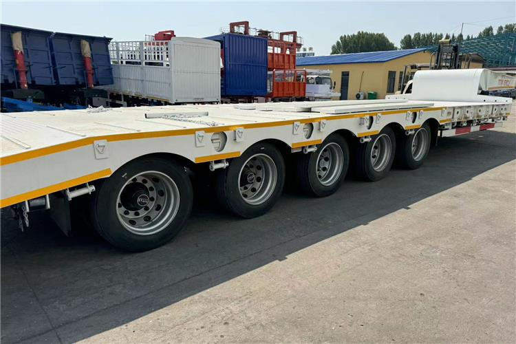 TITAN 5 Axle 100 Ton Low Bed Trailer for Sale In Tanzania - Semiremorcă transport agabaritic: Foto 3 TITAN 5 Axle 100 Ton Low Bed Trailer for Sale In Tanzania - Semiremorcă transport agabaritic: Foto 3