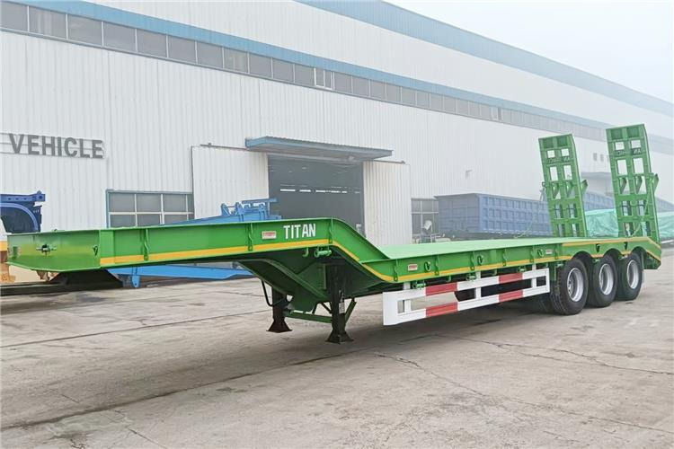 TITAN 80 Ton Equal Width Low Bed Truck Trailer for Sale In Ghana - Semiremorcă transport agabaritic: Foto 1 TITAN 80 Ton Equal Width Low Bed Truck Trailer for Sale In Ghana - Semiremorcă transport agabaritic: Foto 1