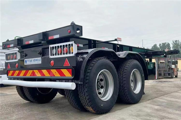 TITAN In Stock 20 ft Shipping Container Trailer for Sale In Ghana - Semiremorcă şasiu: Foto 4 TITAN In Stock 20 ft Shipping Container Trailer for Sale In Ghana - Semiremorcă şasiu: Foto 4