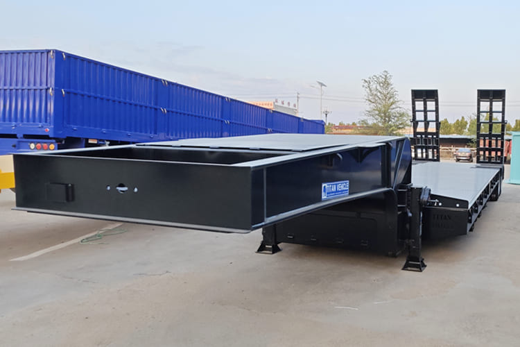 TITAN Low Bed Semi Trailer for Sale in Zambia - Semiremorcă transport agabaritic: Foto 4 TITAN Low Bed Semi Trailer for Sale in Zambia - Semiremorcă transport agabaritic: Foto 4
