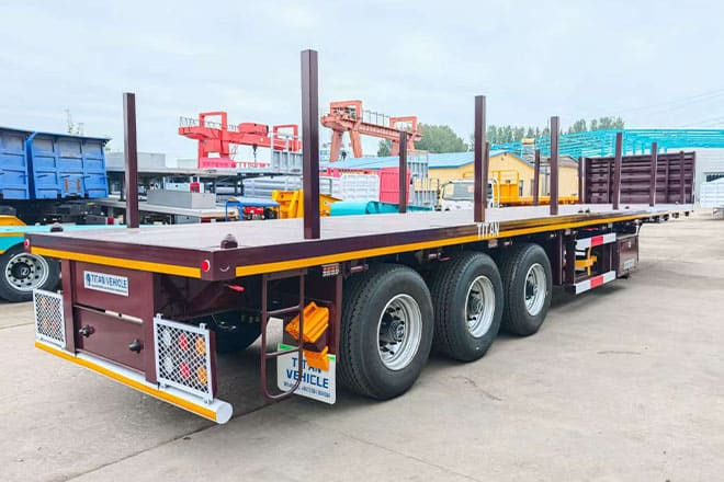 TITAN New 3 Axle Flatbed Trailers for Sale in Malawi - Semiremorcă platformă: Foto 2 TITAN New 3 Axle Flatbed Trailers for Sale in Malawi - Semiremorcă platformă: Foto 2