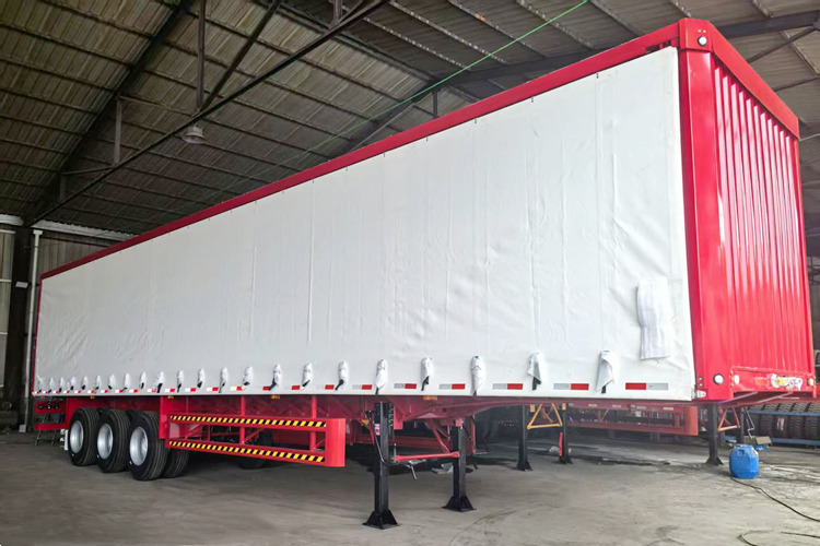 TITAN Side Curtain Trailer for Sale in Congo - Semiremorcă prelată: Foto 1 TITAN Side Curtain Trailer for Sale in Congo - Semiremorcă prelată: Foto 1