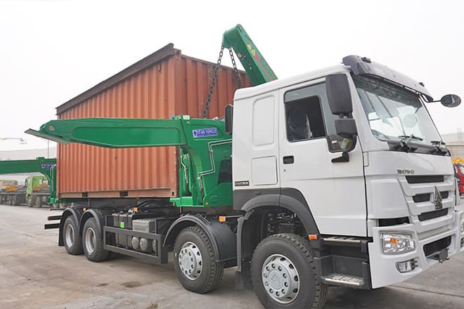 XCMG 20 Ft Side Loader Truck for Sale in Zambia - Camion transport containere/ Swap body: Foto 5 XCMG 20 Ft Side Loader Truck for Sale in Zambia - Camion transport containere/ Swap body: Foto 5