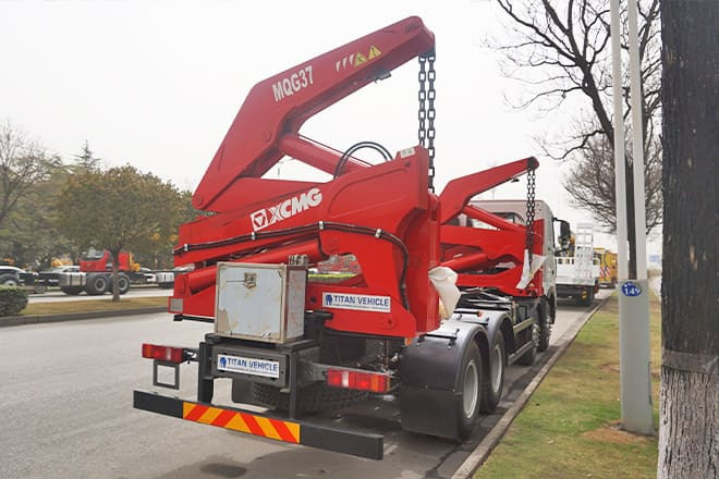 XCMG 37 Ton Side Loader Truck for Sale in Mexico - Camion transport containere/ Swap body: Foto 3 XCMG 37 Ton Side Loader Truck for Sale in Mexico - Camion transport containere/ Swap body: Foto 3
