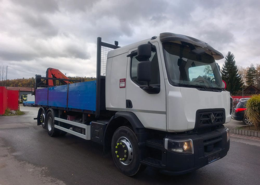 Renault Gama D 26.320 skrzynia hds palfinger PK15500 - Camion platformă, Camion cu macara: Foto 2 Renault Gama D 26.320 skrzynia hds palfinger PK15500 - Camion platformă, Camion cu macara: Foto 2