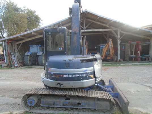 Mini excavator Hitachi ex75-3: Foto 15
