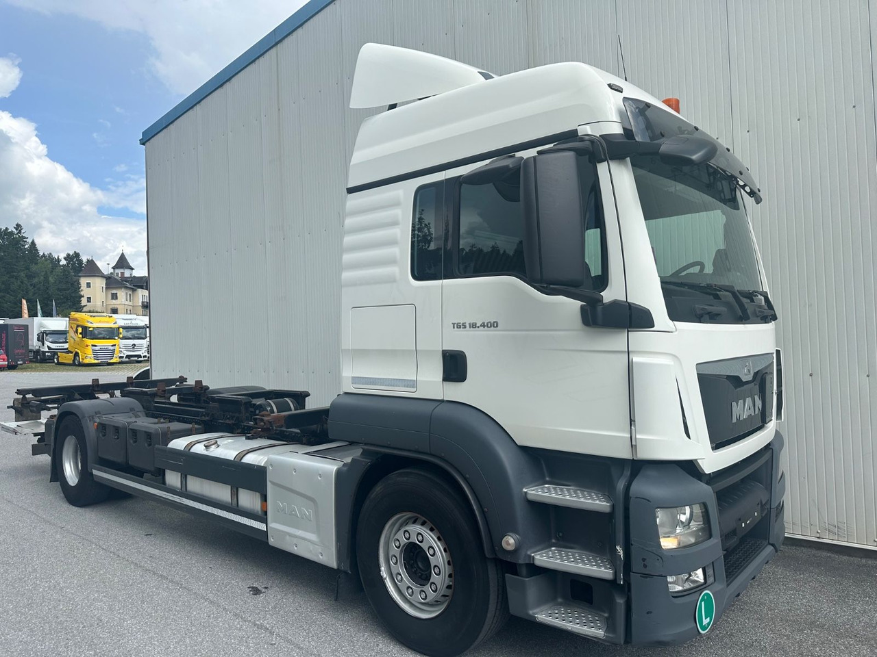 MAN TGS 18.400 Intarder / LBW / Webasto - Camion transport containere/ Swap body: Foto 2 MAN TGS 18.400 Intarder / LBW / Webasto - Camion transport containere/ Swap body: Foto 2
