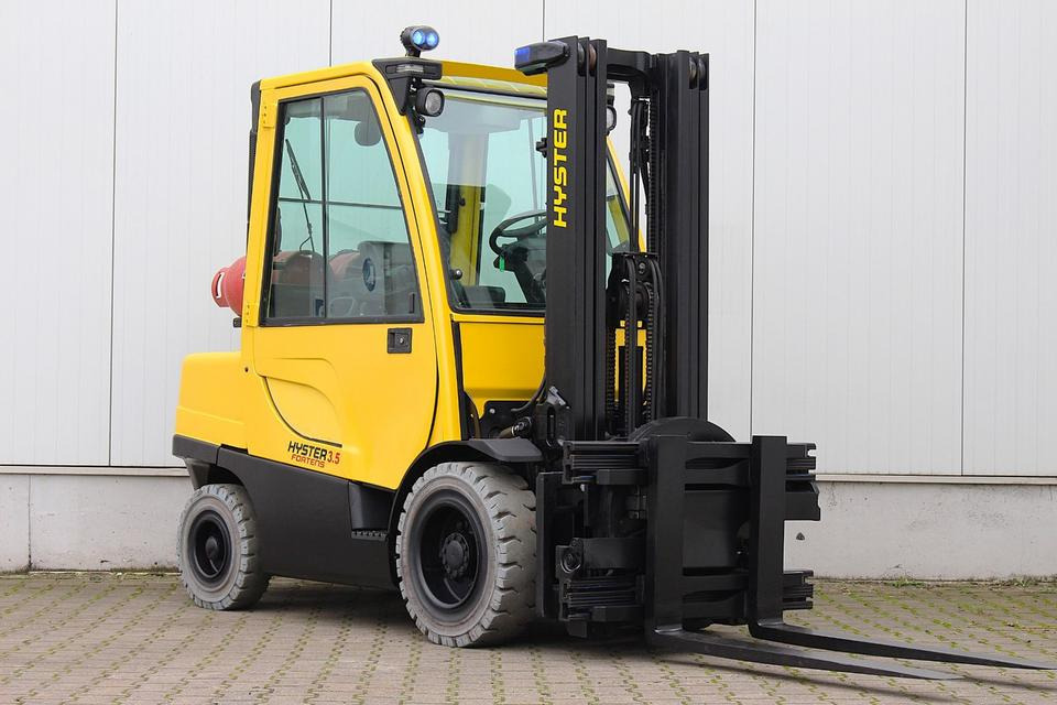 HYSTER H3.5FT Gas Drehgerät Triplex UVV - Stivuitor GPL: Foto 2 HYSTER H3.5FT Gas Drehgerät Triplex UVV - Stivuitor GPL: Foto 2