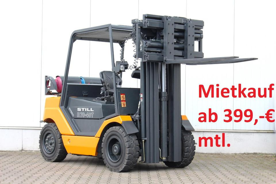 STILL R70-40T Gas Triplex 4t Klammergabel - Stivuitor GPL: Foto 1 STILL R70-40T Gas Triplex 4t Klammergabel - Stivuitor GPL: Foto 1