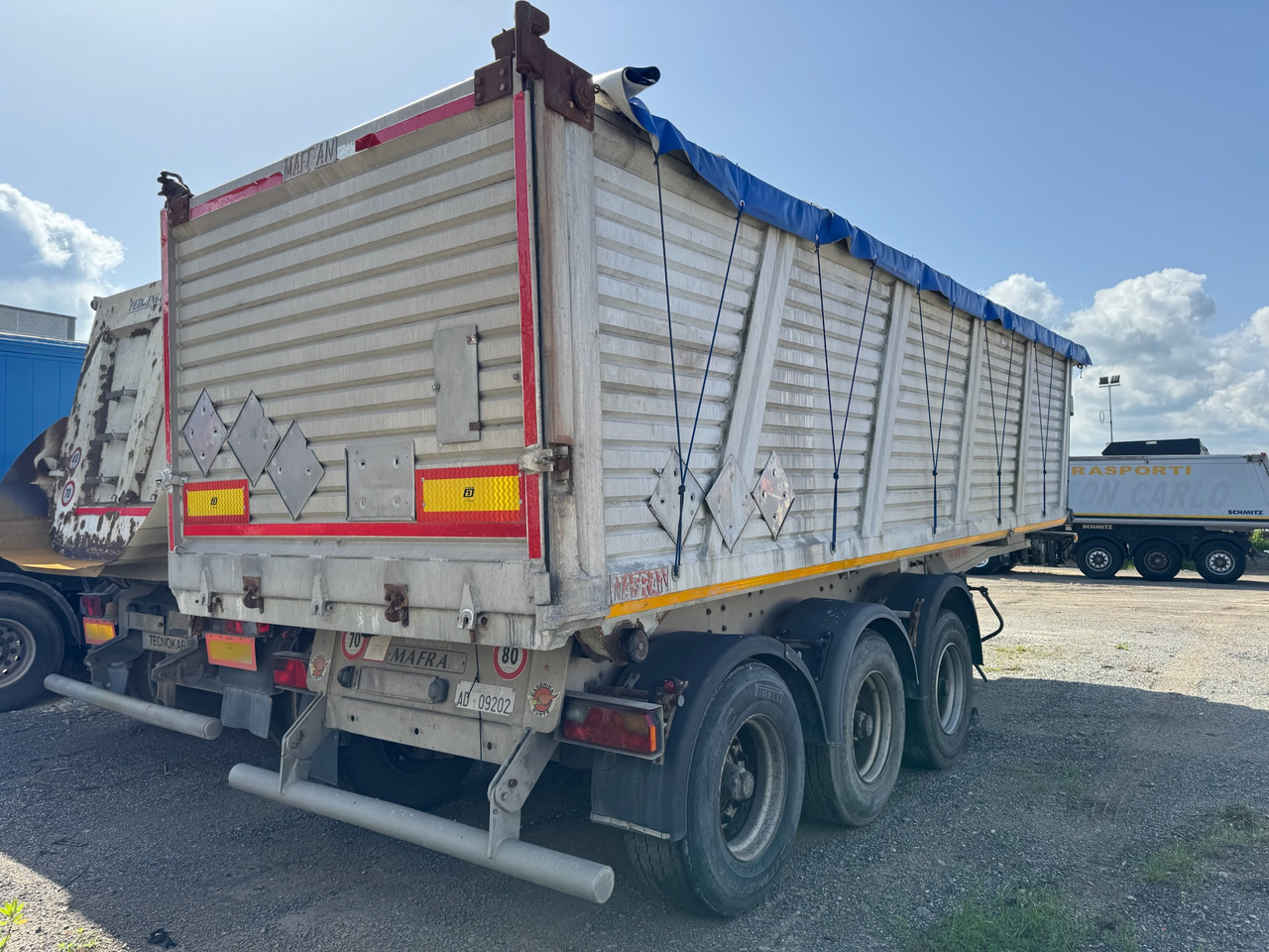 MAFRAN ALLUMINIO SRL S175BO - Semiremorcă basculantă: Foto 1 MAFRAN ALLUMINIO SRL S175BO - Semiremorcă basculantă: Foto 1