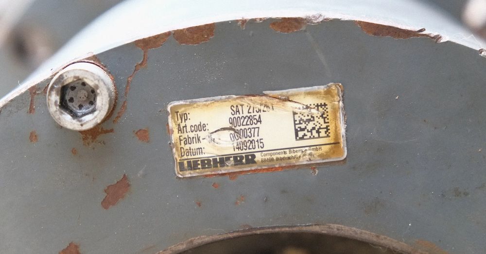 Reduktor obrotu R906,R916,R922,R926,R950 LH 30 SAT 215/251 do koparki liebherr A314,A316 ,R313,R317 R 900,R902 - Piesă de schimb: Foto 5 Reduktor obrotu R906,R916,R922,R926,R950 LH 30 SAT 215/251 do koparki liebherr A314,A316 ,R313,R317 R 900,R902 - Piesă de schimb: Foto 5