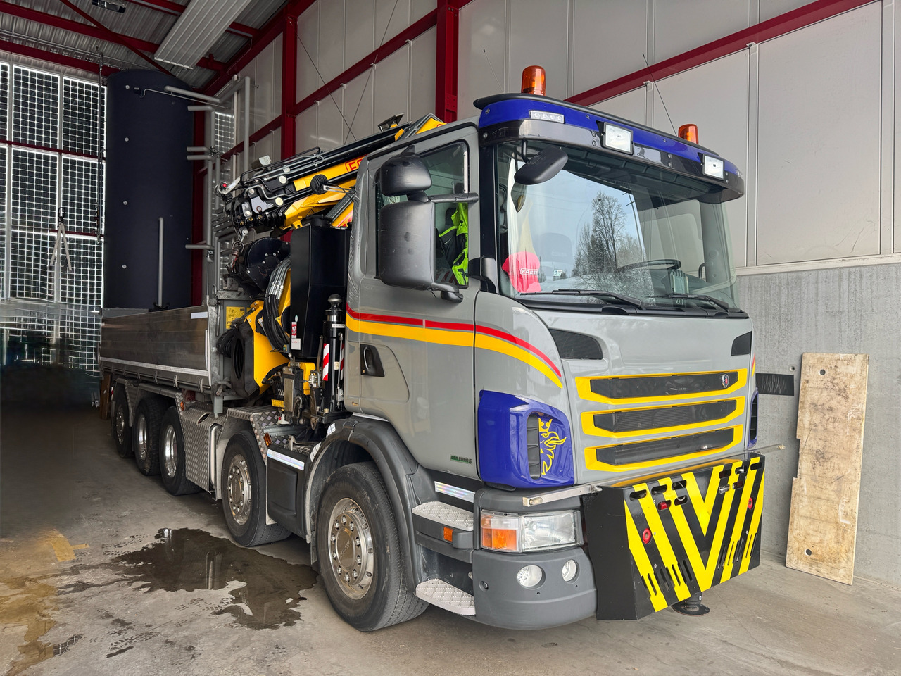 SCANIA G480 10x4 Fassi F950 *72‘000 KM* - Camion cu macara: Foto 1 SCANIA G480 10x4 Fassi F950 *72‘000 KM* - Camion cu macara: Foto 1