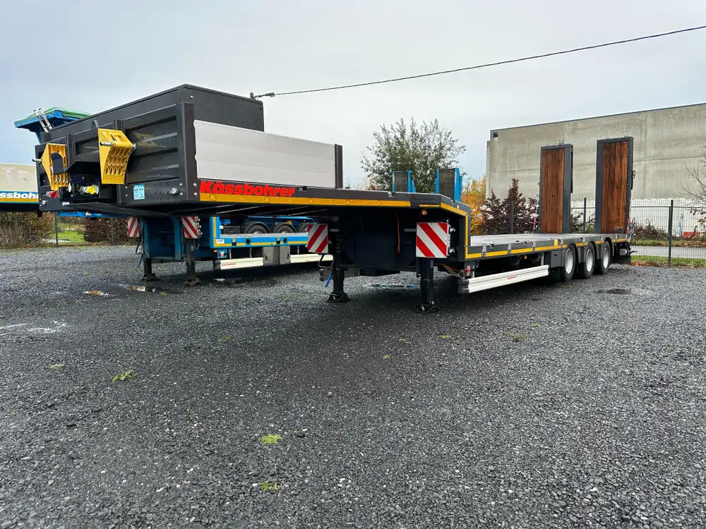 Kässbohrer essieu relevable + essieu suiveur - MATERIEL NEUF - Semiremorcă transport agabaritic: Foto 1 Kässbohrer essieu relevable + essieu suiveur - MATERIEL NEUF - Semiremorcă transport agabaritic: Foto 1