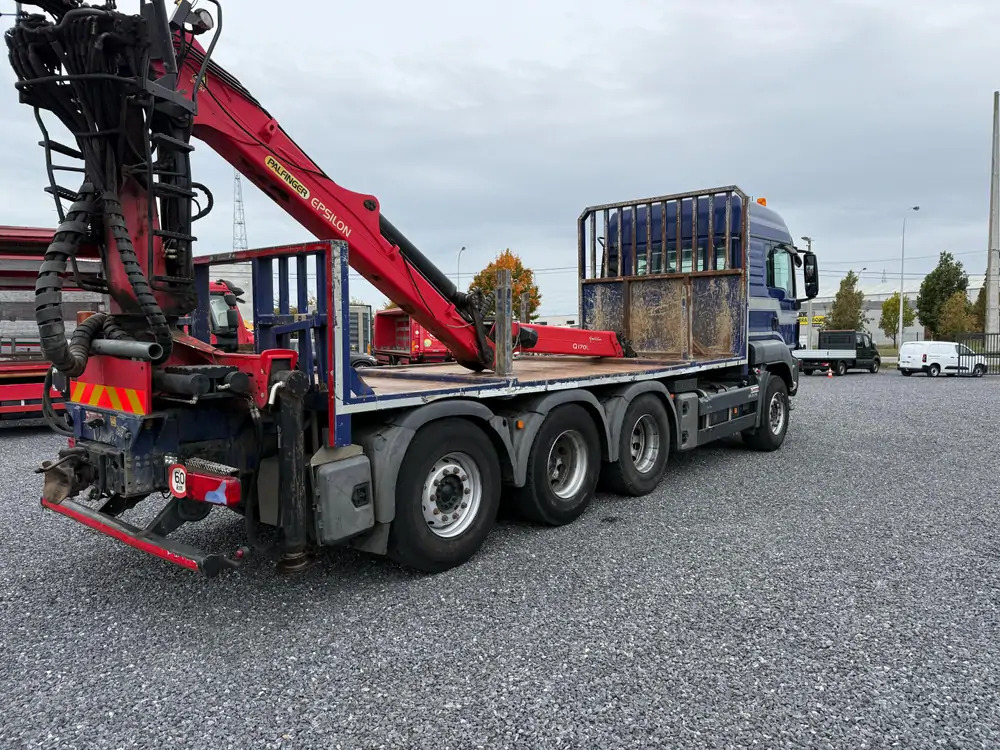 MAN TGS 35.440 *Epsilon Q170L*TRIDEM*Intarder - Camion platformă, Camion cu macara: Foto 4 MAN TGS 35.440 *Epsilon Q170L*TRIDEM*Intarder - Camion platformă, Camion cu macara: Foto 4