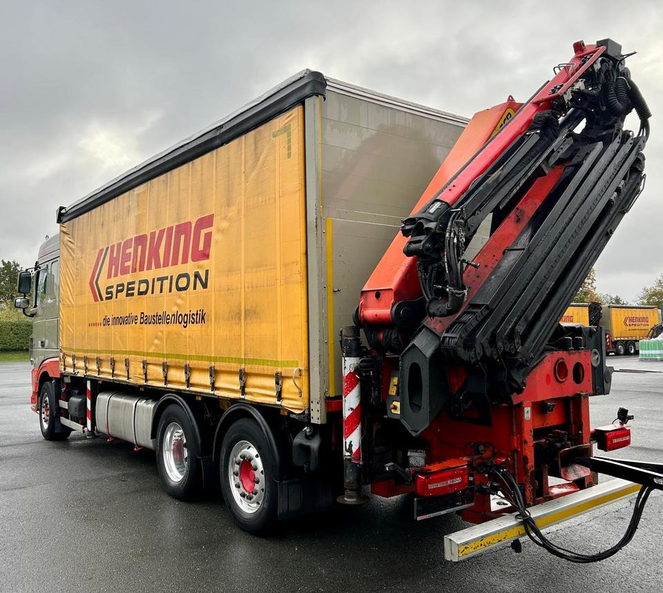 DAF XF 460 FAN + PALFINGER + 16mtr + Lenkachse + EURO 6 - Camion cu prelată: Foto 5 DAF XF 460 FAN + PALFINGER + 16mtr + Lenkachse + EURO 6 - Camion cu prelată: Foto 5