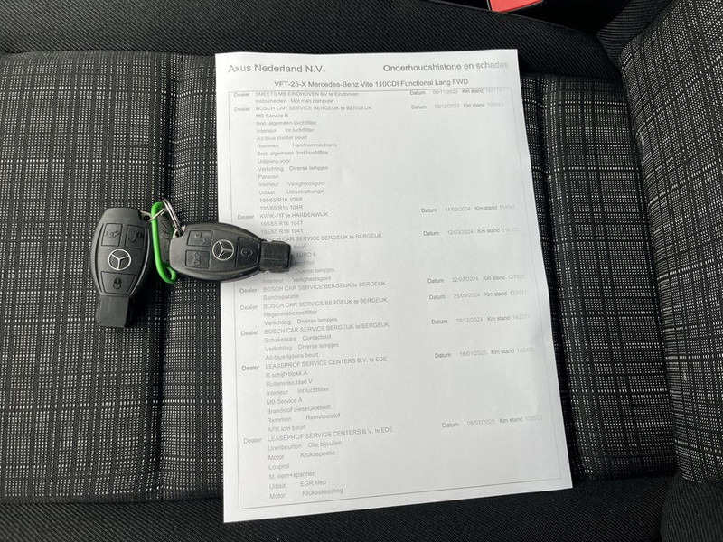 Autoutilitară compactă Mercedes-Benz Vito 110 CDI E6 102pk Lang 3p Lease €220 p/m, Airco, Trekhaak, onderhoudshistorie aanwezig: Foto 10 Autoutilitară compactă Mercedes-Benz Vito 110 CDI E6 102pk Lang 3p Lease €220 p/m, Airco, Trekhaak, onderhoudshistorie aanwezig: Foto 10