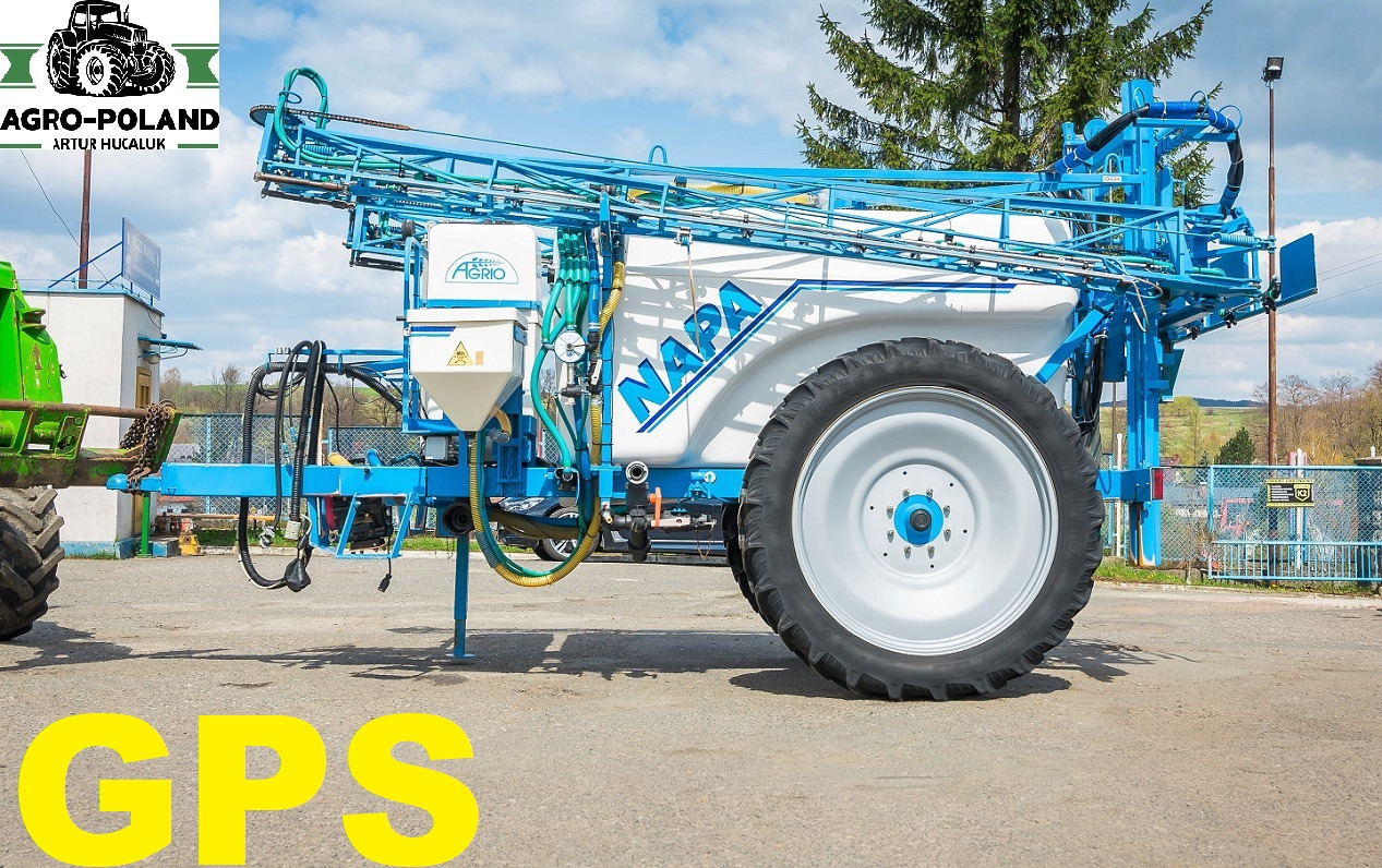AGRIO NAPA 3000 - 2007 ROK - 18 M - Maşină de erbicidat tractata: Foto 1 AGRIO NAPA 3000 - 2007 ROK - 18 M - Maşină de erbicidat tractata: Foto 1