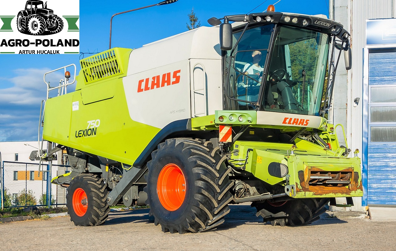 CLAAS LEXION 750 - 2012 ROK - 1650 h - 7.5 M - Combină de recoltat cereale: Foto 1 CLAAS LEXION 750 - 2012 ROK - 1650 h - 7.5 M - Combină de recoltat cereale: Foto 1