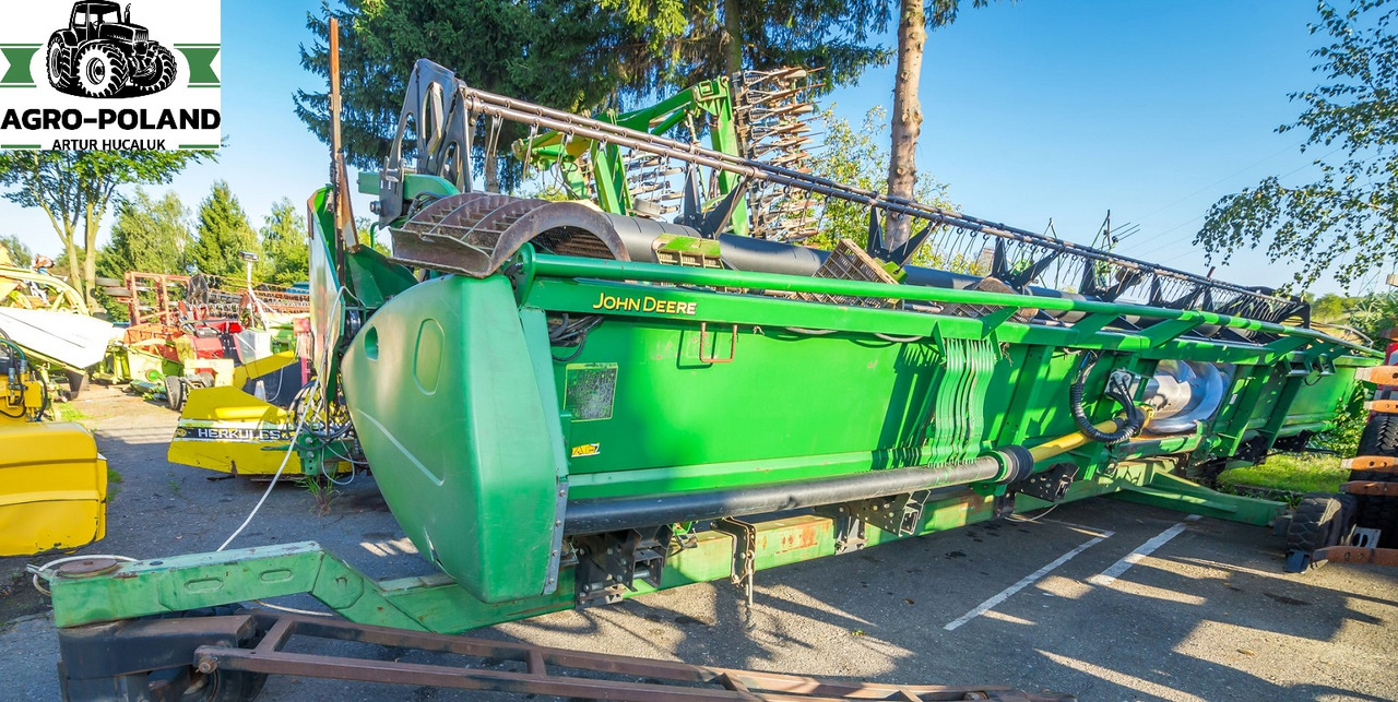 JOHN DEERE 635 R - 10,7 M - 2013 ROK - Heder: Foto 1 JOHN DEERE 635 R - 10,7 M - 2013 ROK - Heder: Foto 1