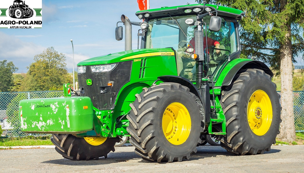 JOHN DEERE 7260 R - 8.515 h - WOM - TUZ - 2013 ROK - Tractor agricol: Foto 3 JOHN DEERE 7260 R - 8.515 h - WOM - TUZ - 2013 ROK - Tractor agricol: Foto 3