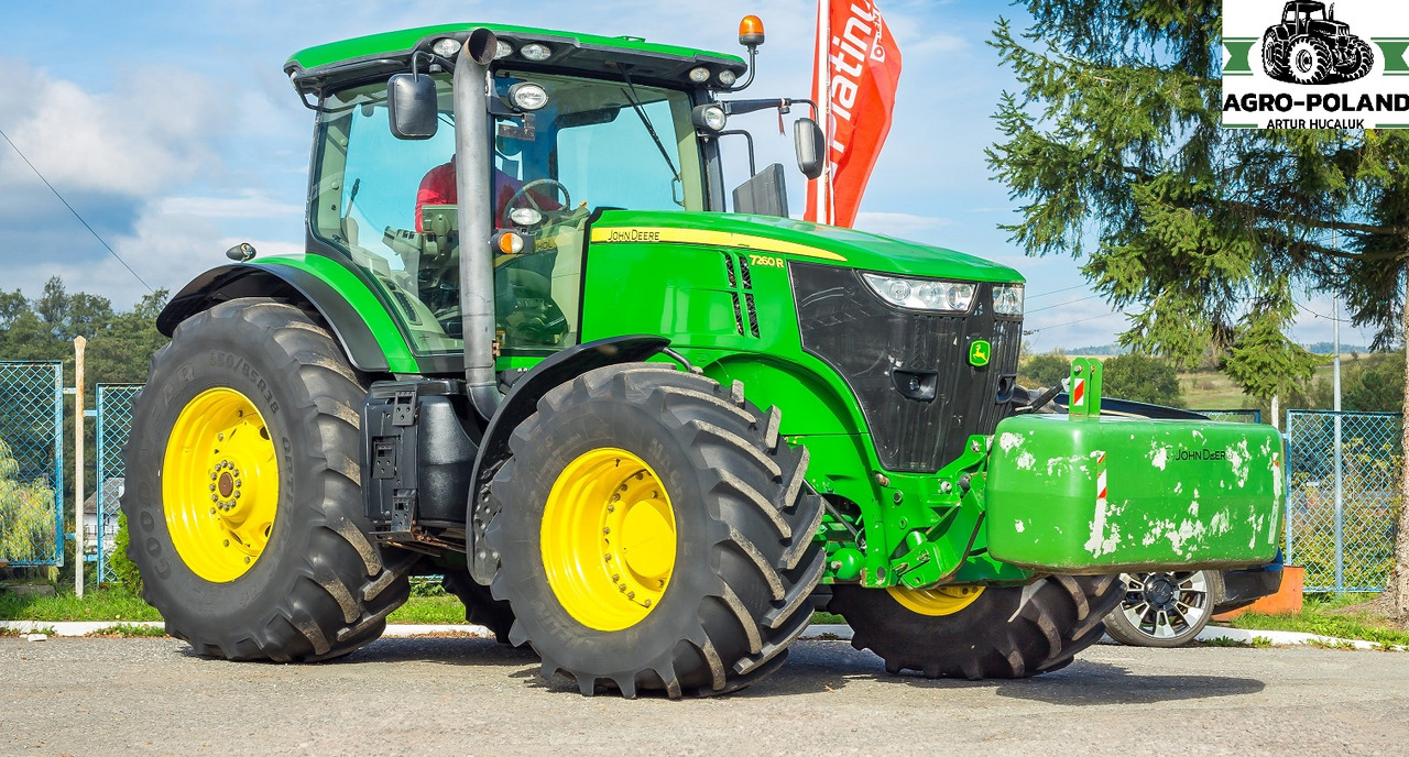 JOHN DEERE 7260 R - 8.515 h - WOM - TUZ - 2013 ROK - Tractor agricol: Foto 1 JOHN DEERE 7260 R - 8.515 h - WOM - TUZ - 2013 ROK - Tractor agricol: Foto 1