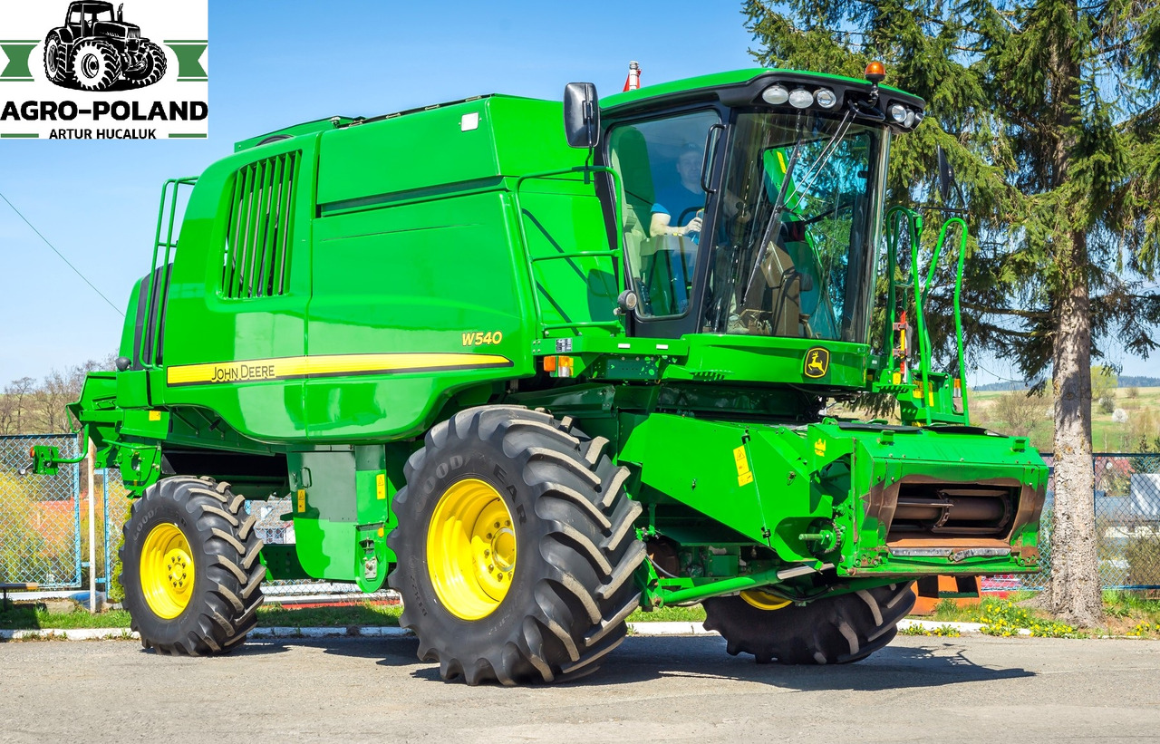 JOHN DEERE W 540 - 2485/3436 h - 5,5 M - 2008 ROK - Combină de recoltat cereale: Foto 2 JOHN DEERE W 540 - 2485/3436 h - 5,5 M - 2008 ROK - Combină de recoltat cereale: Foto 2