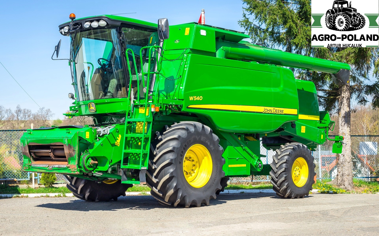 JOHN DEERE W 540 - 2485/3436 h - 5,5 M - 2008 ROK - Combină de recoltat cereale: Foto 1 JOHN DEERE W 540 - 2485/3436 h - 5,5 M - 2008 ROK - Combină de recoltat cereale: Foto 1