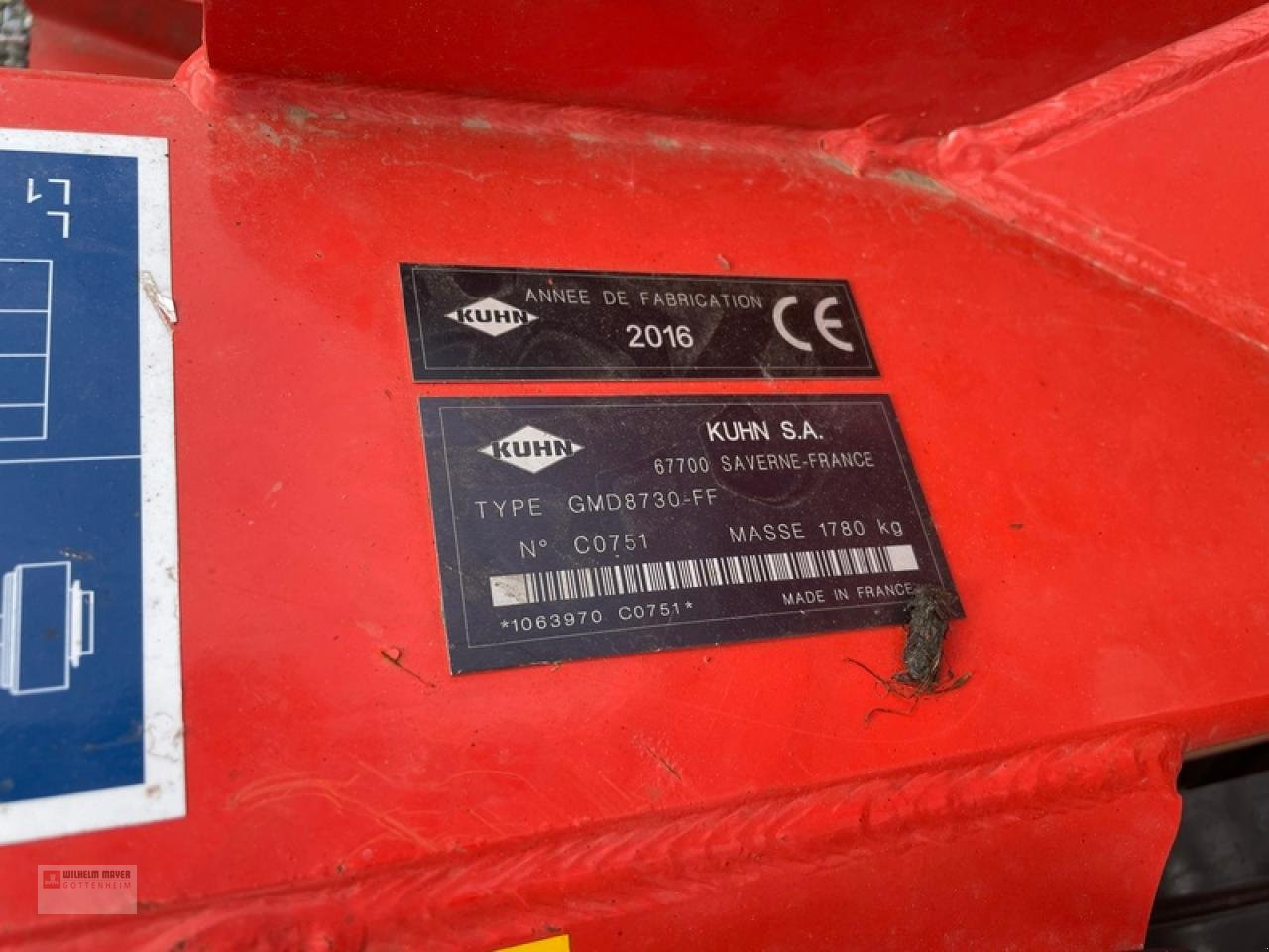 Cositoare Kuhn GMD 8730-FF: Foto 8