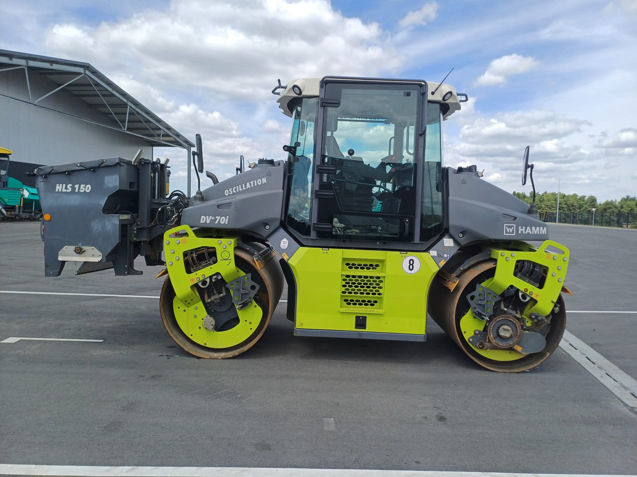 HAMM DV+ 70i VO-S - Cilindru compactor pentru asfalt: Foto 2 HAMM DV+ 70i VO-S - Cilindru compactor pentru asfalt: Foto 2