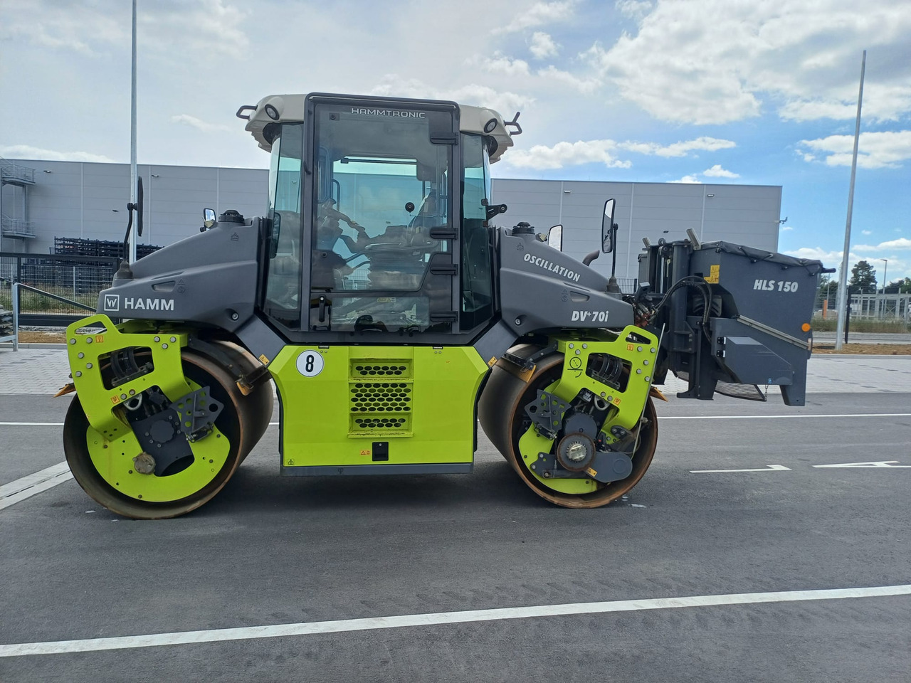 HAMM DV+ 70i VO-S - Cilindru compactor pentru asfalt: Foto 1 HAMM DV+ 70i VO-S - Cilindru compactor pentru asfalt: Foto 1